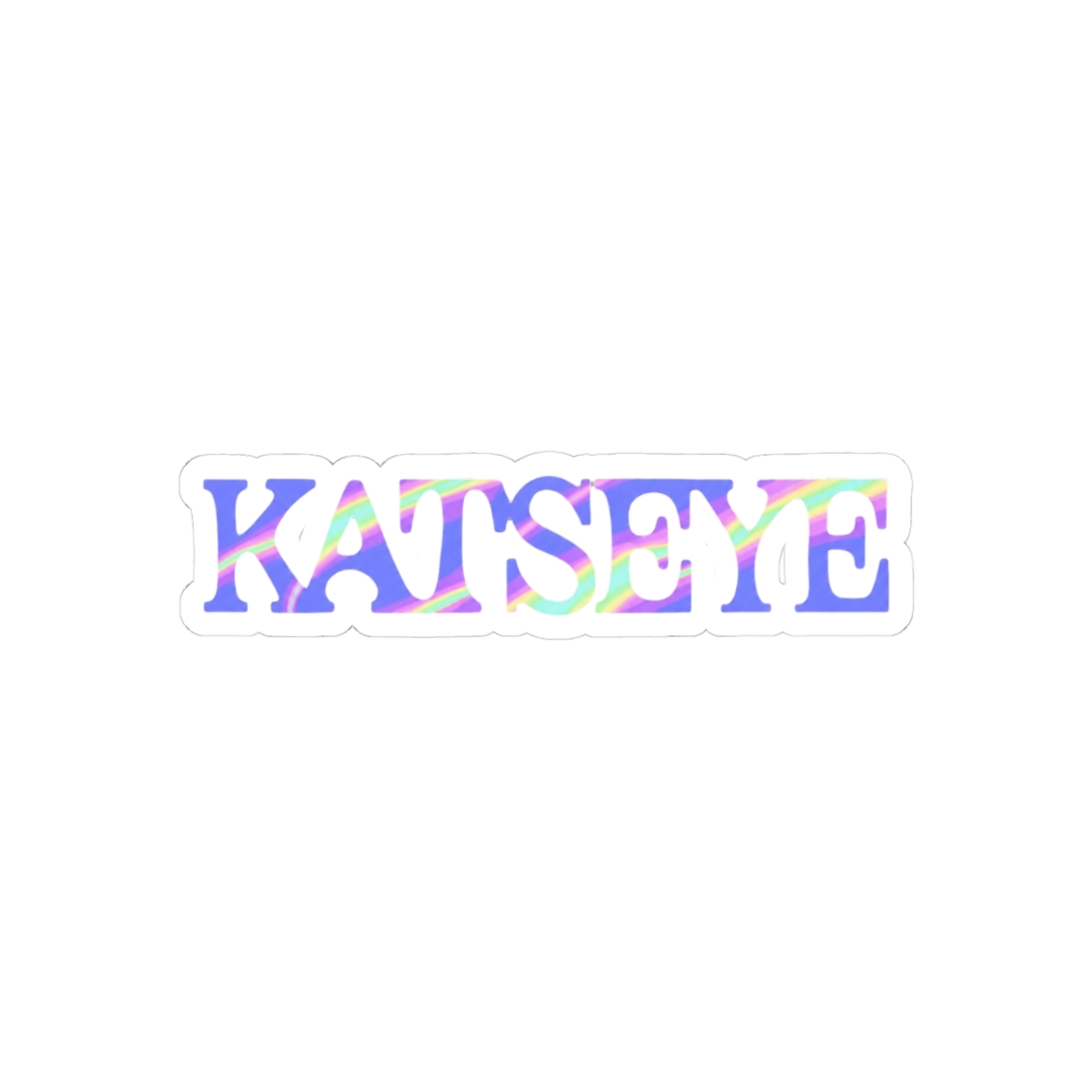 Katseye Hand-Drawn Logo Sticker | Cute Superfan Vinyl Decal