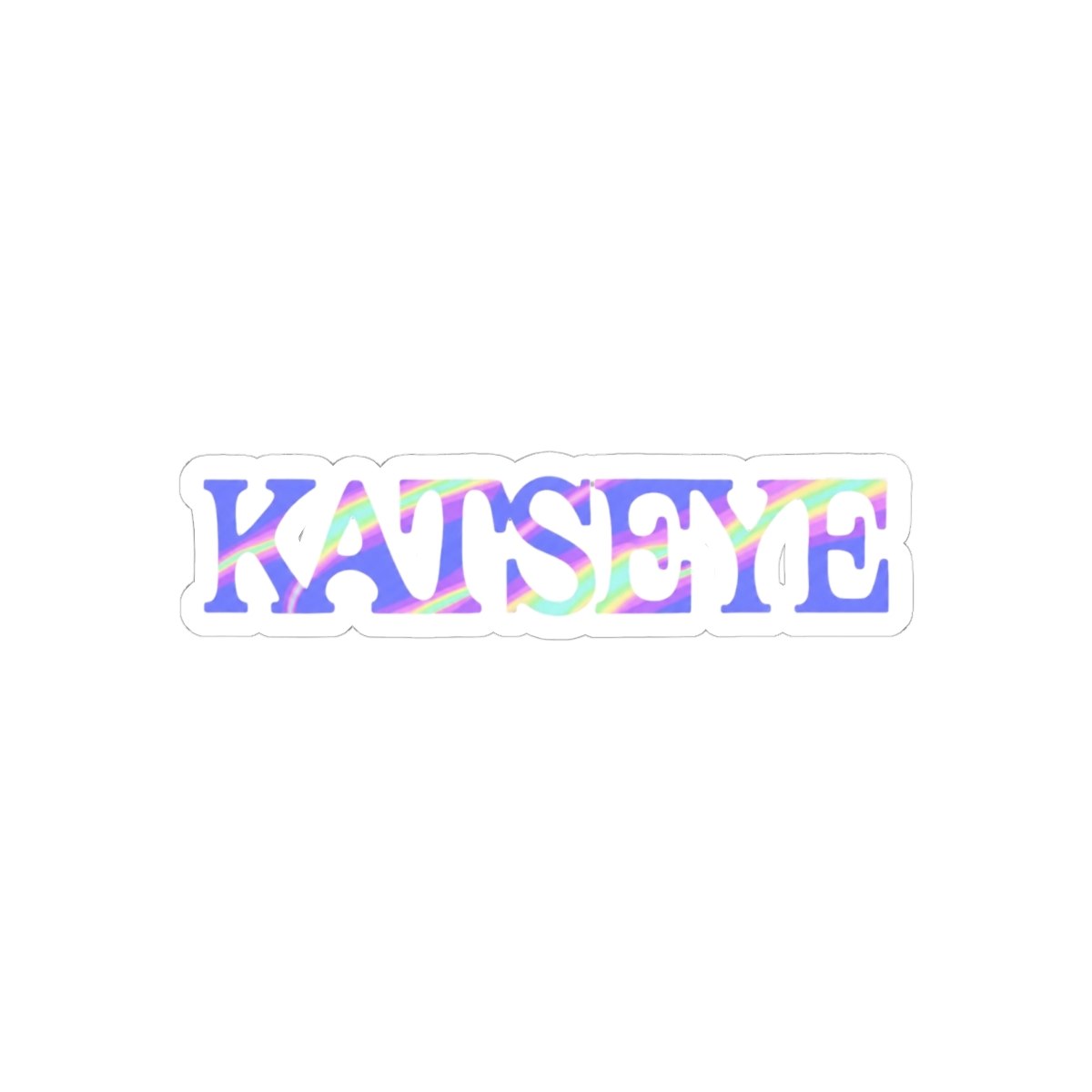 Katseye Hand-Drawn Logo Sticker | Cute Superfan Vinyl Decal