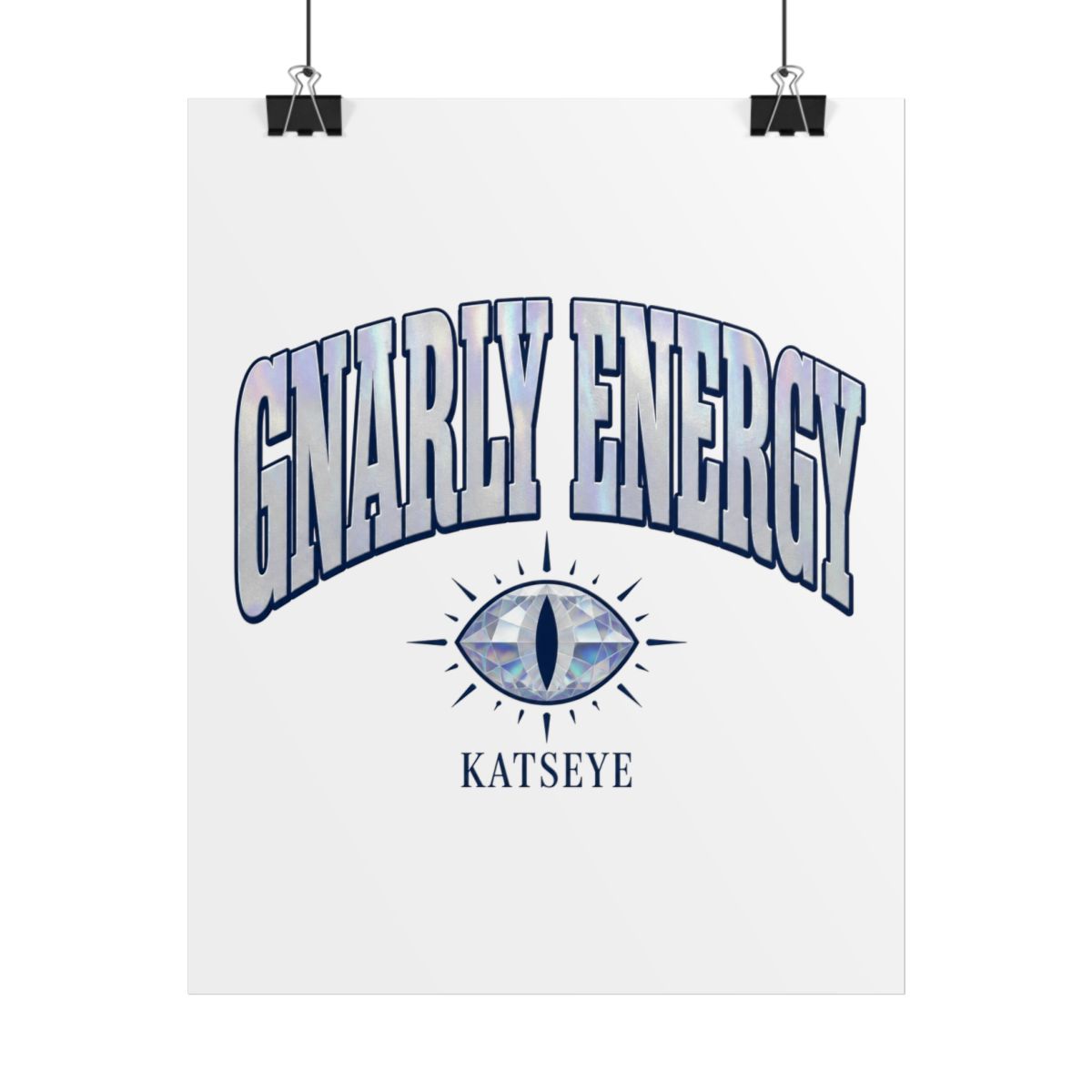 KATSEYE "GNARLY ENERGY" Poster