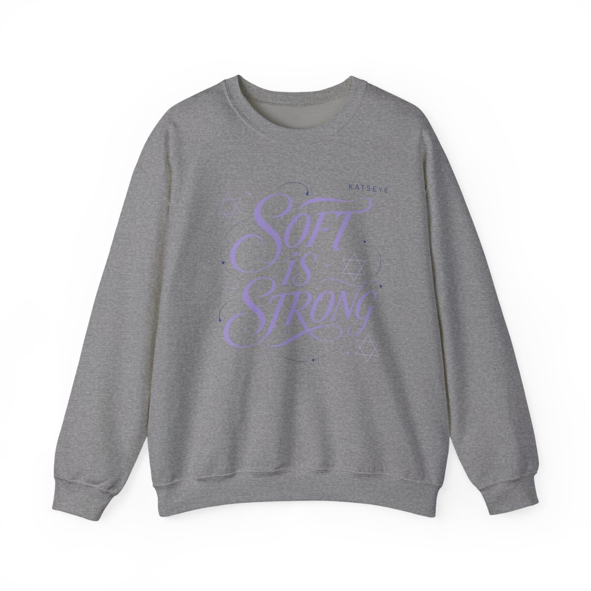 KATSEYE "SOFT IS STRONG" Crewneck - alternate angle 2, merchandise