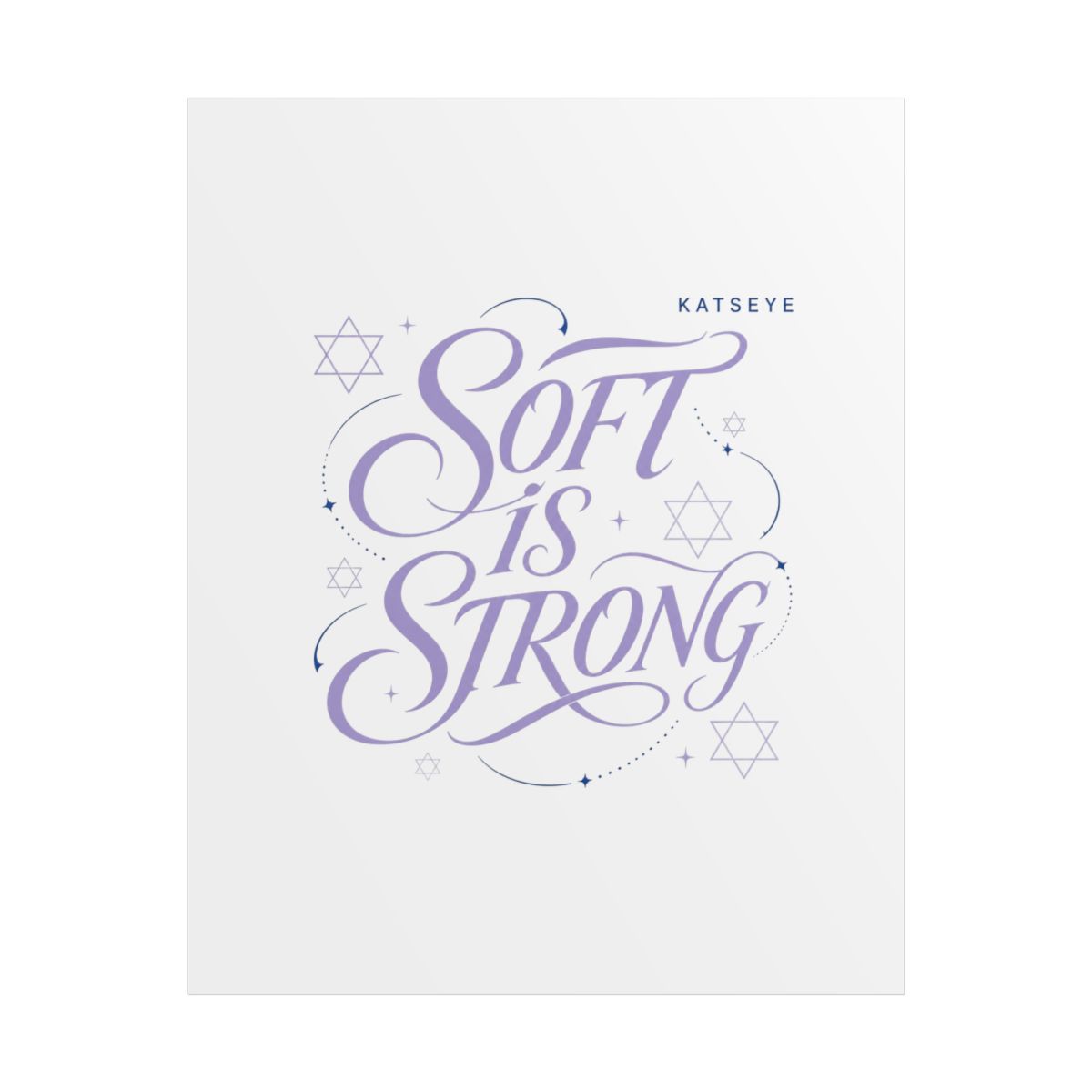 KATSEYE "SOFT IS STRONG" Poster - Official Posters & Wall Art merchandise