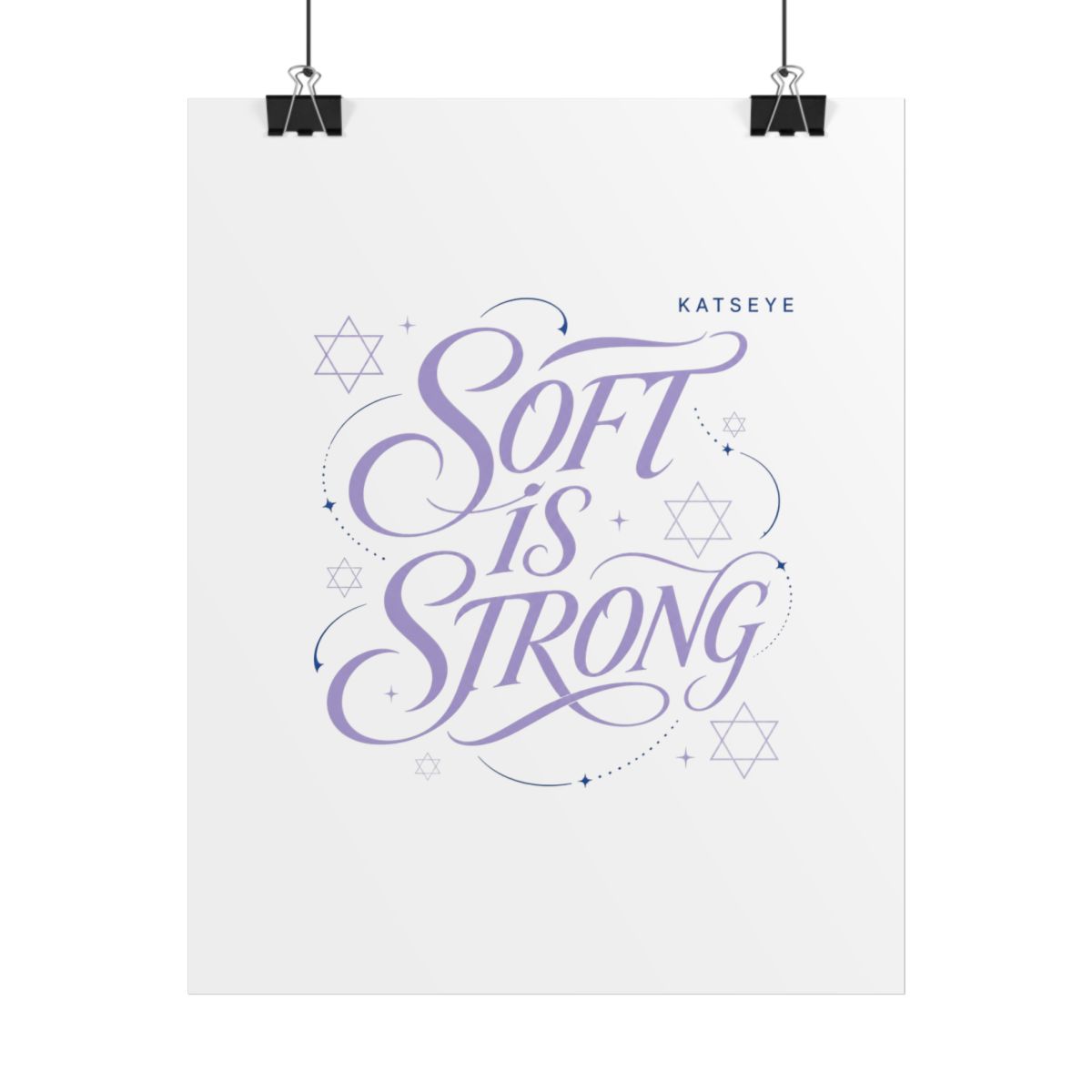 KATSEYE "SOFT IS STRONG" Poster