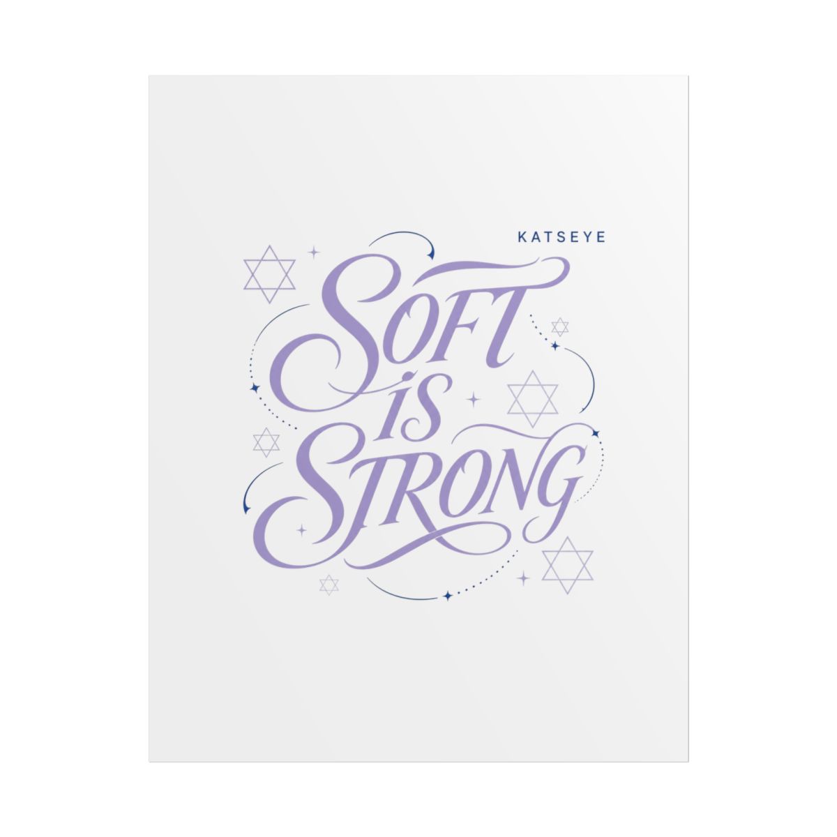 KATSEYE "SOFT IS STRONG" Poster - alternate angle 1, merchandise