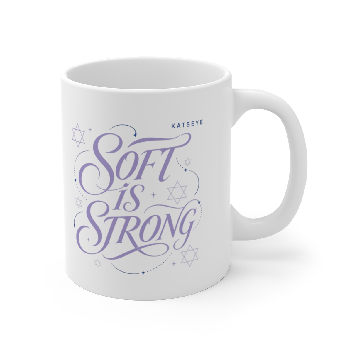 KATSEYE "SOFT IS STRONG" White Mug