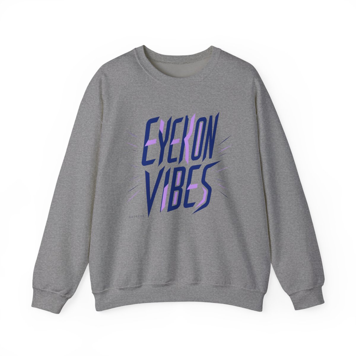 KATSEYE "EYEKON VIBES" Crewneck - alternate angle 2, merchandise