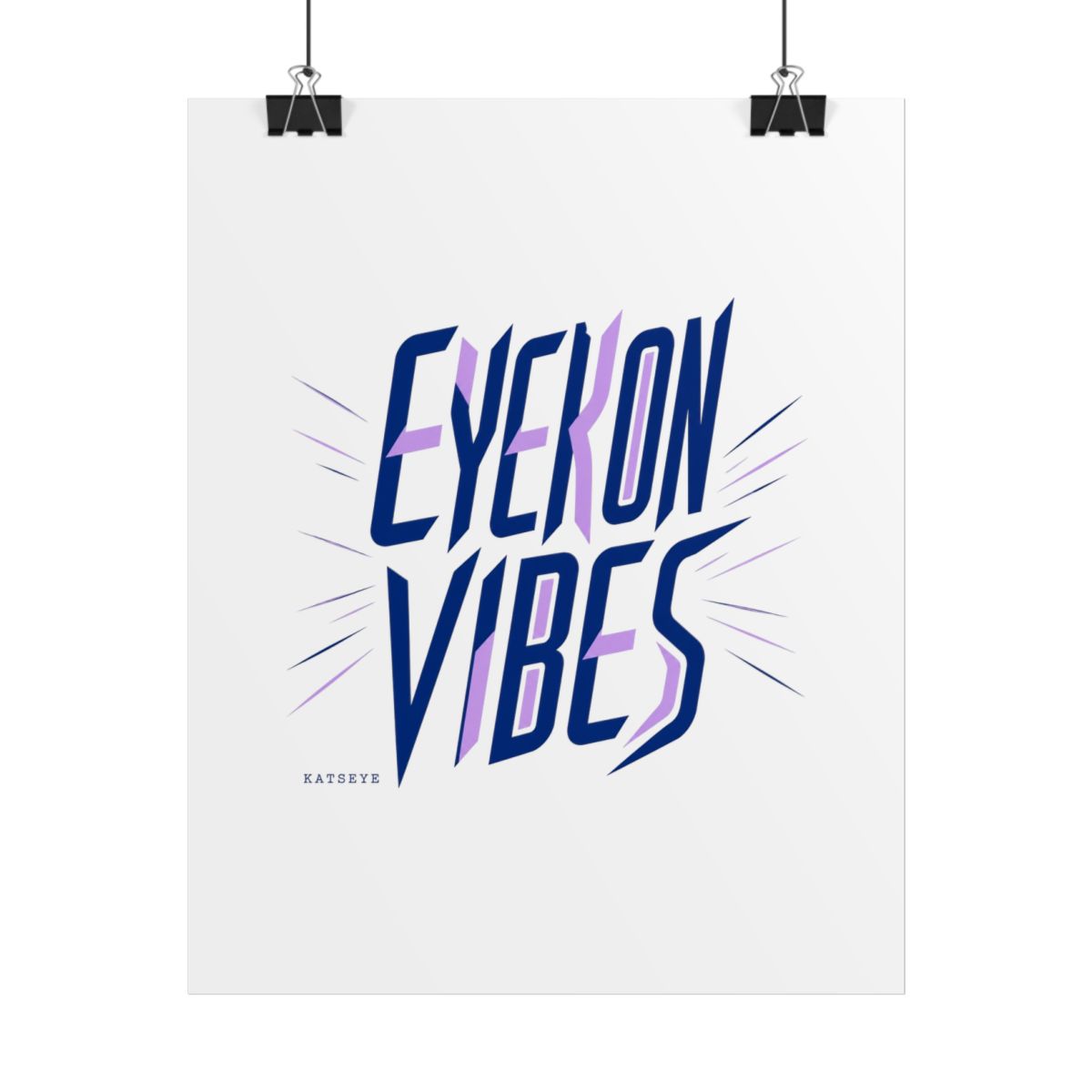 KATSEYE "EYEKON VIBES" Poster