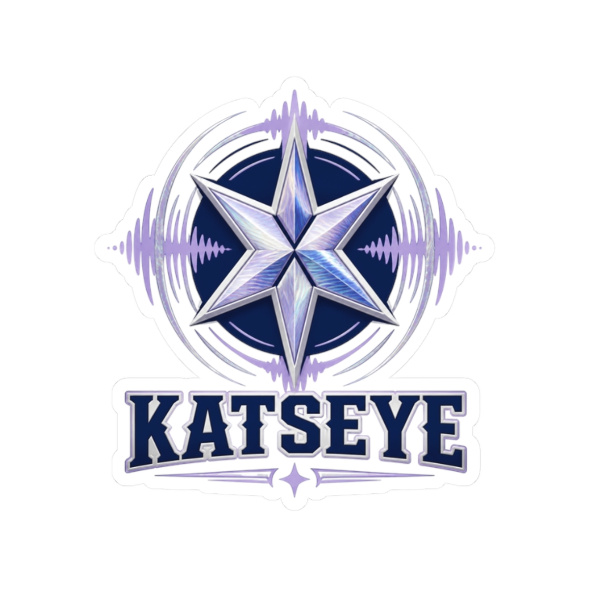 KATSEYE "Dream Academy." Sticker - Official Stickers merchandise