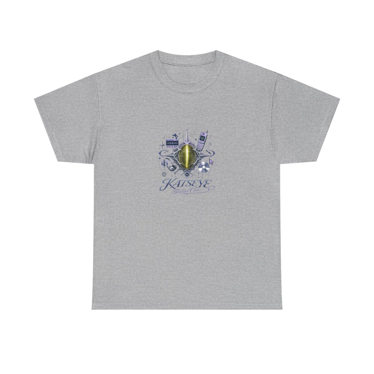 KATSEYE "KATSEYE – Beautiful Chaos" Unisex Tee - alternate angle 2, merchandise