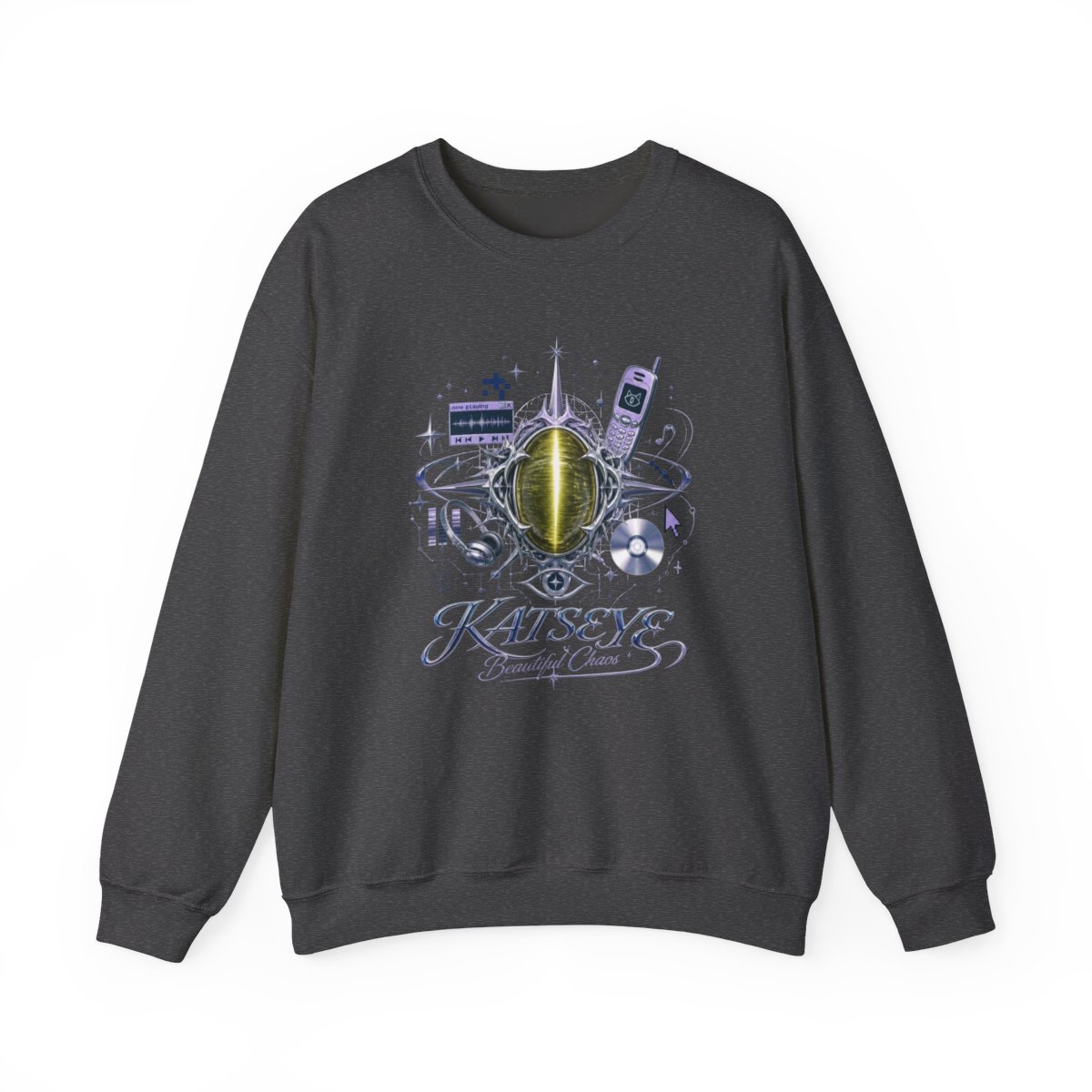 KATSEYE "KATSEYE – Beautiful Chaos" Crewneck - alternate angle 2, merchandise