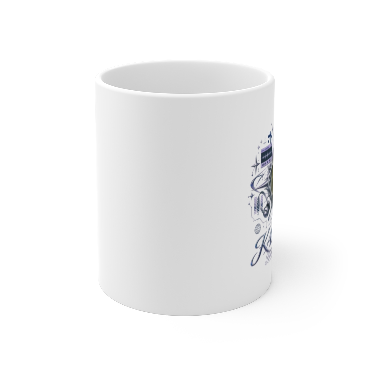 KATSEYE "KATSEYE – Beautiful Chaos" White Mug - alternate angle 1, merchandise