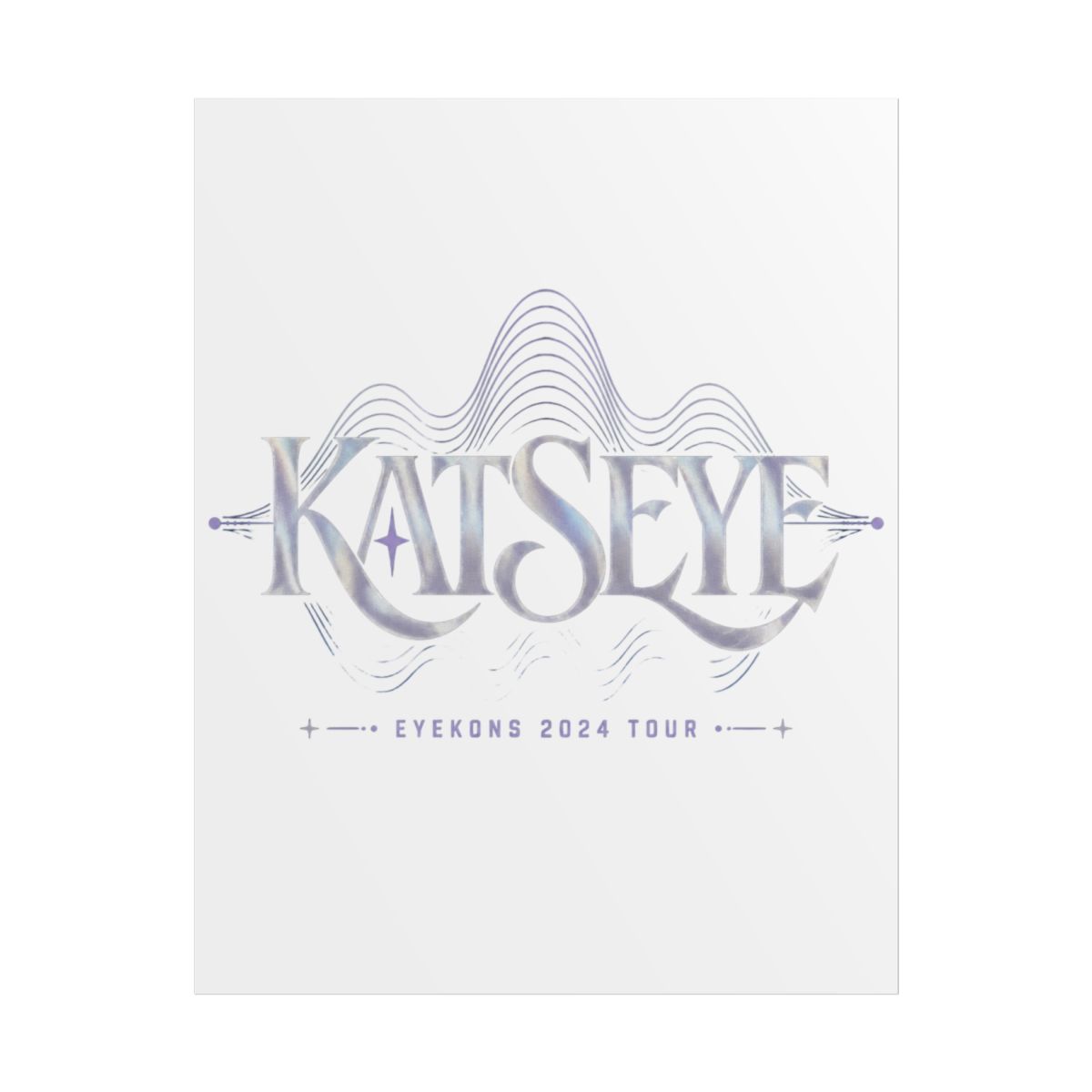 KATSEYE Name Poster - alternate angle 1, merchandise