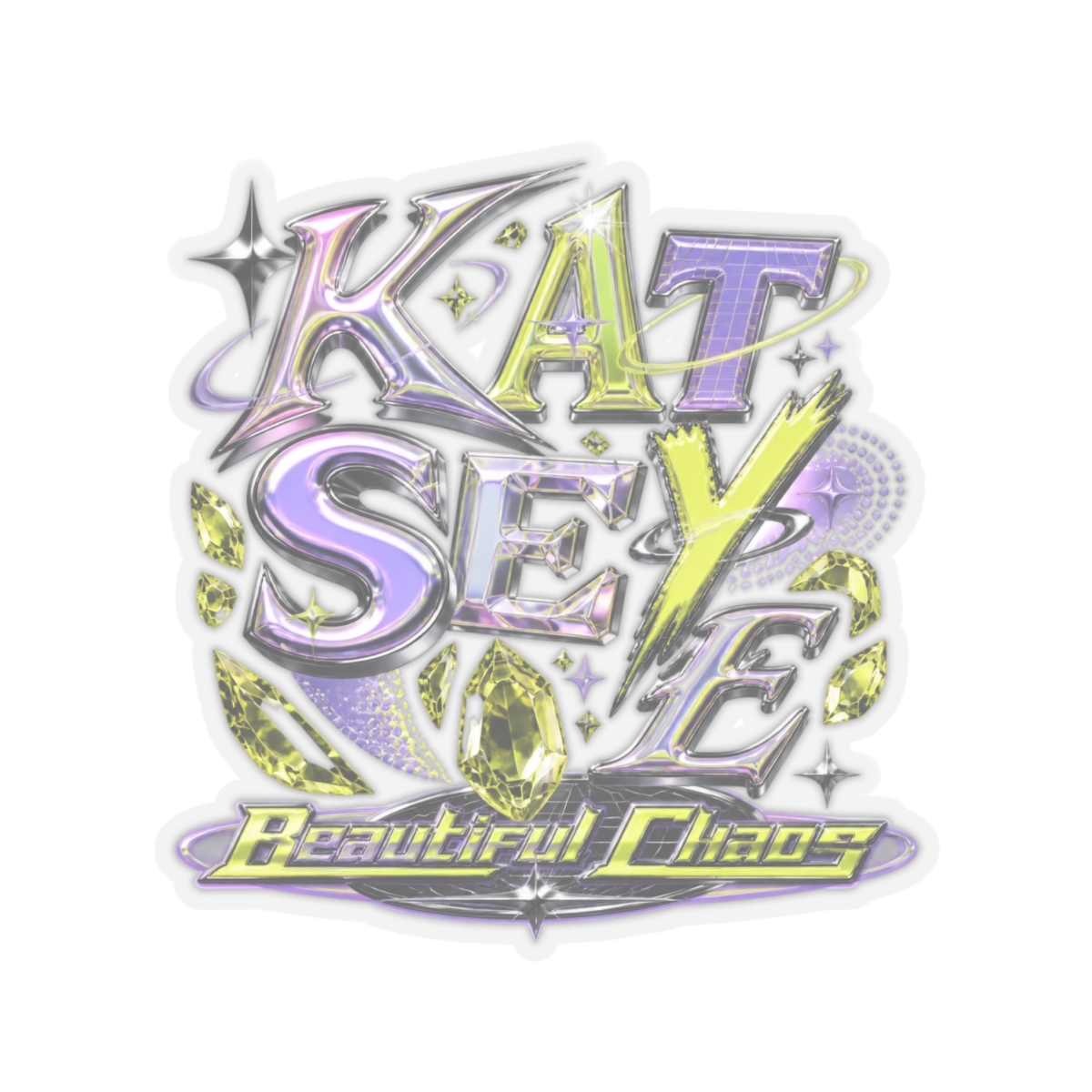KATSEYE "K A T S E Y E" Sticker