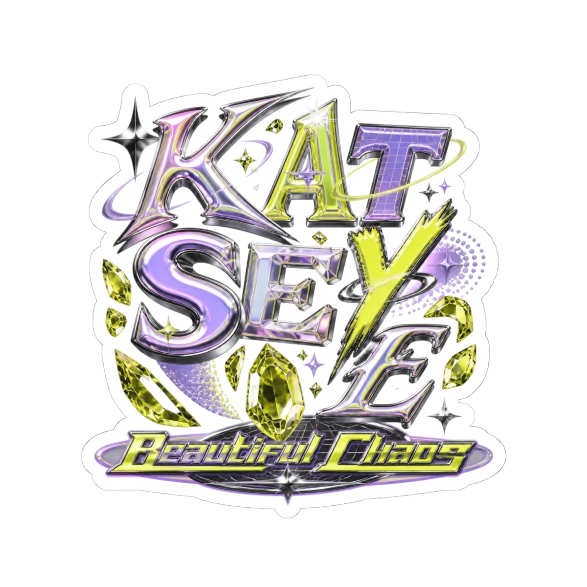 KATSEYE "K A T S E Y E" Sticker