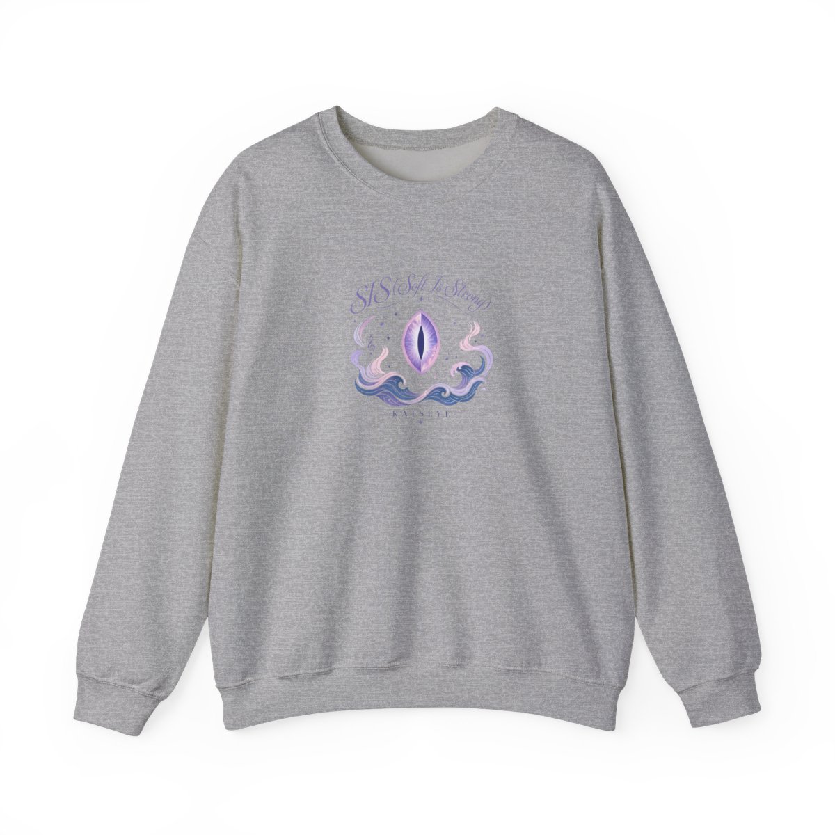 KATSEYE "SIS (Soft Is Strong)" Crewneck - alternate angle 2, merchandise
