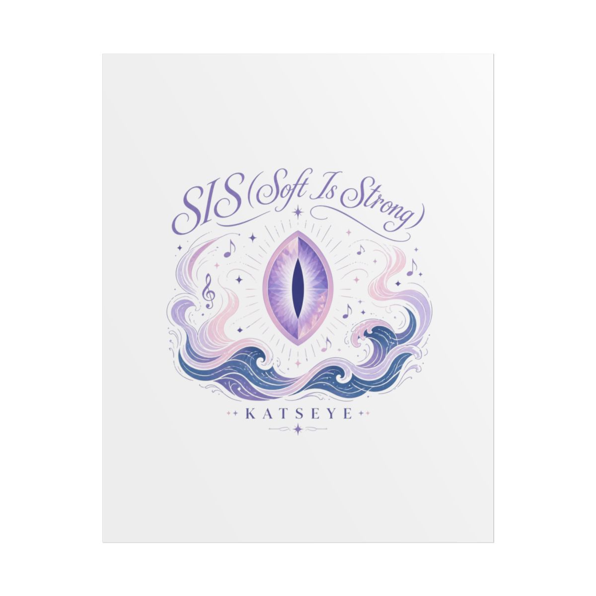 KATSEYE "SIS (Soft Is Strong)" Poster - Official Posters & Wall Art merchandise