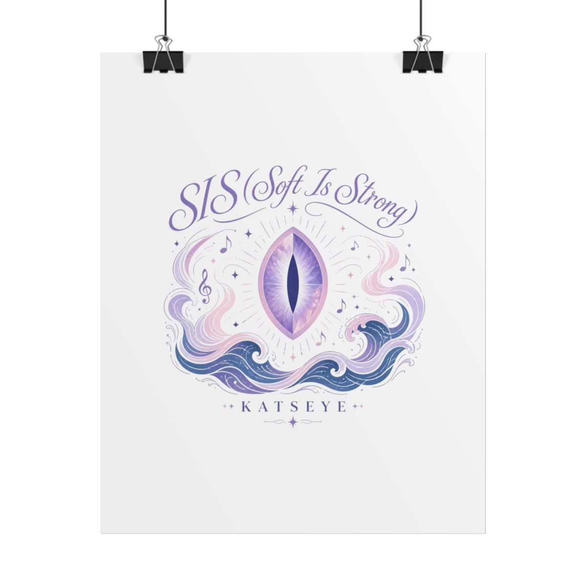 KATSEYE "SIS (Soft Is Strong)" Poster