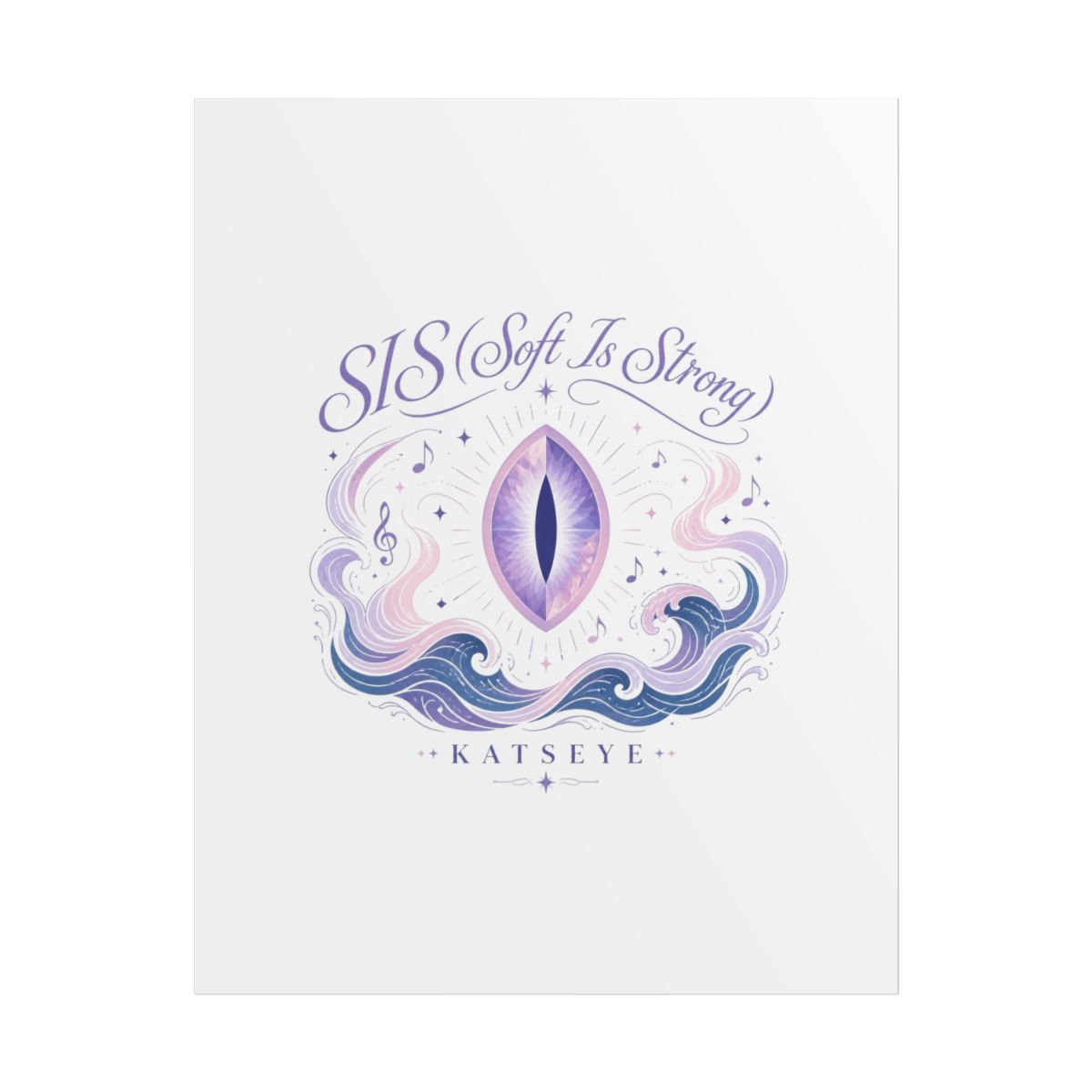 KATSEYE "SIS (Soft Is Strong)" Poster - alternate angle 1, merchandise