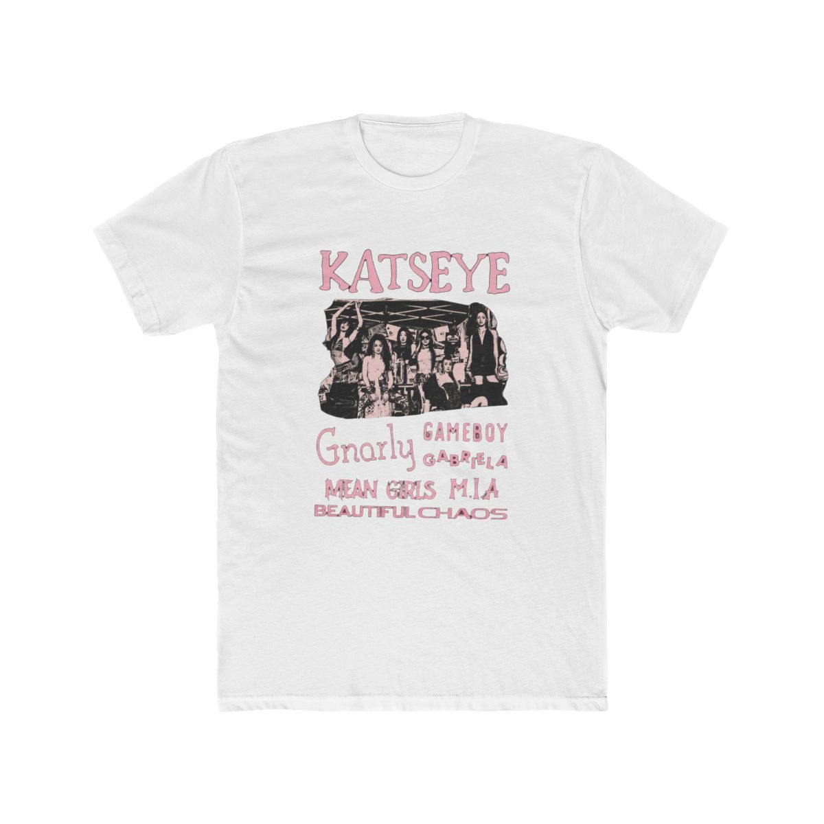 Katseye Beautiful Chaos Design T-Shirt - Official t-shirts merchandise