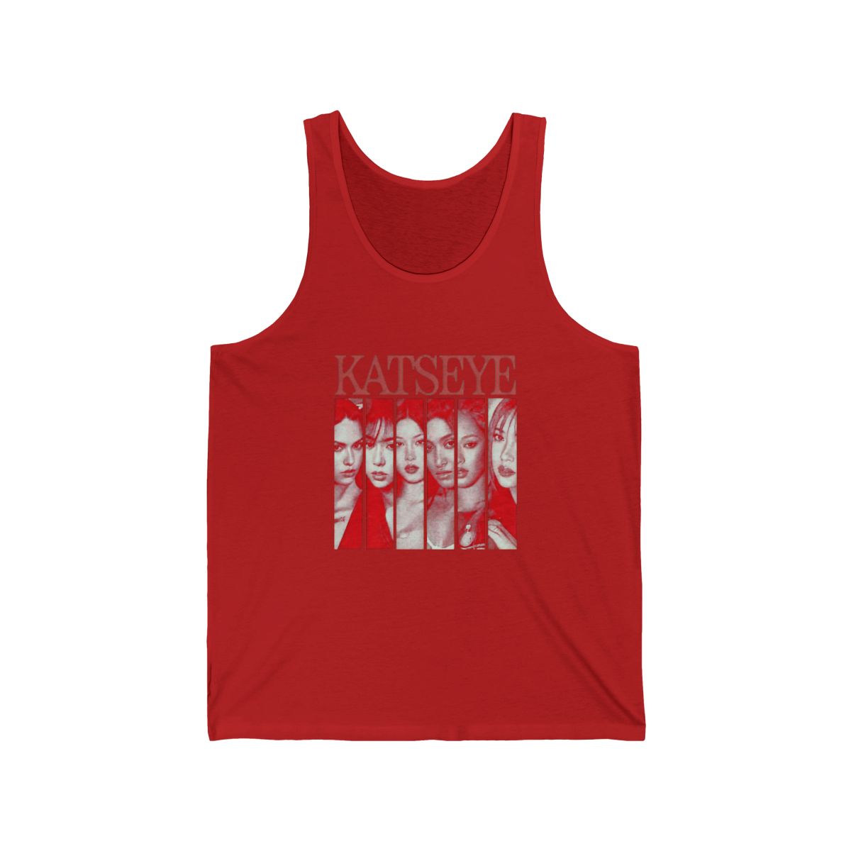 Katseye Girls Tee, Katseye Members - Kpop Fan Gift Tank Top - Official tank-tops merchandise