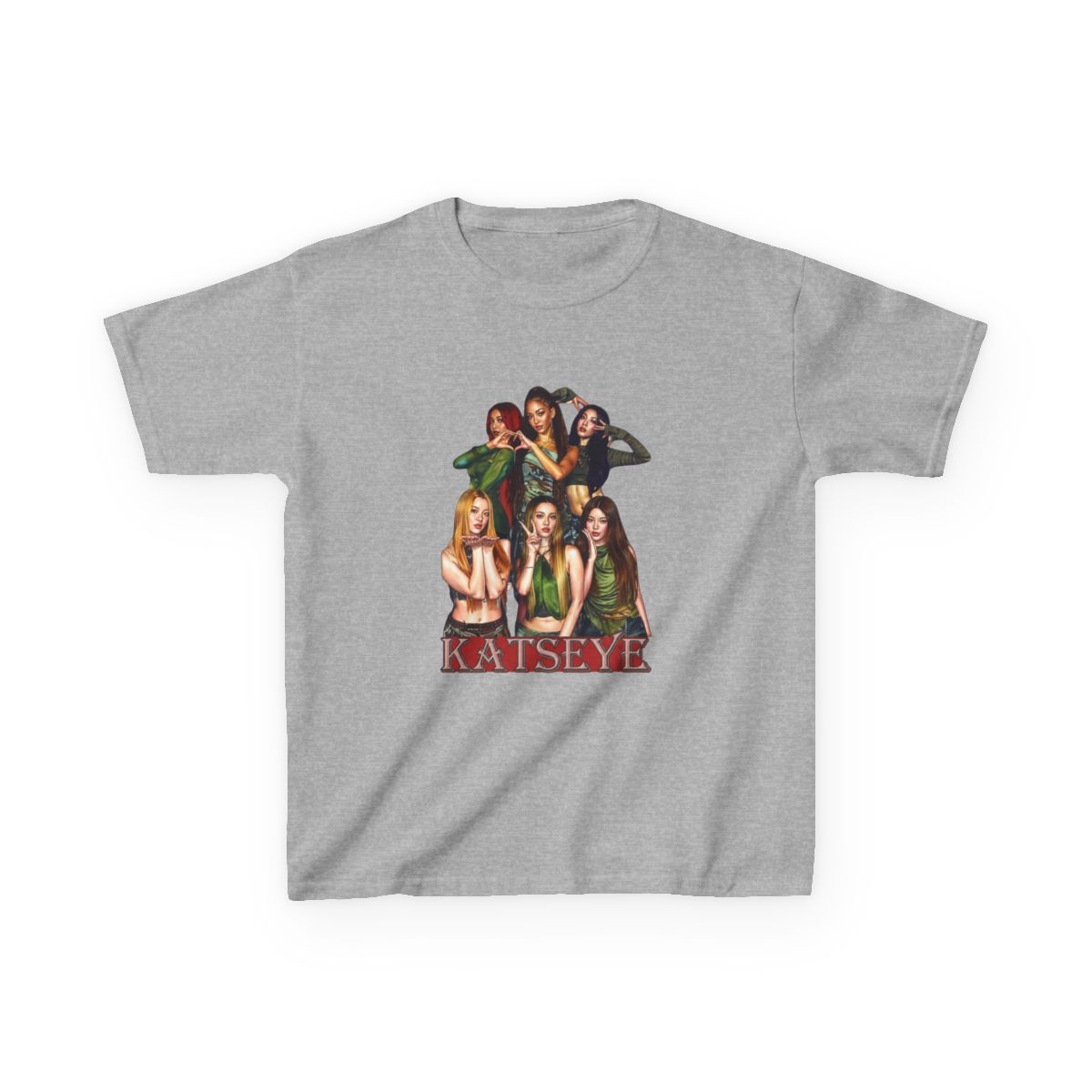 Katseye Kids T-Shirt - alternate angle 3, merchandise