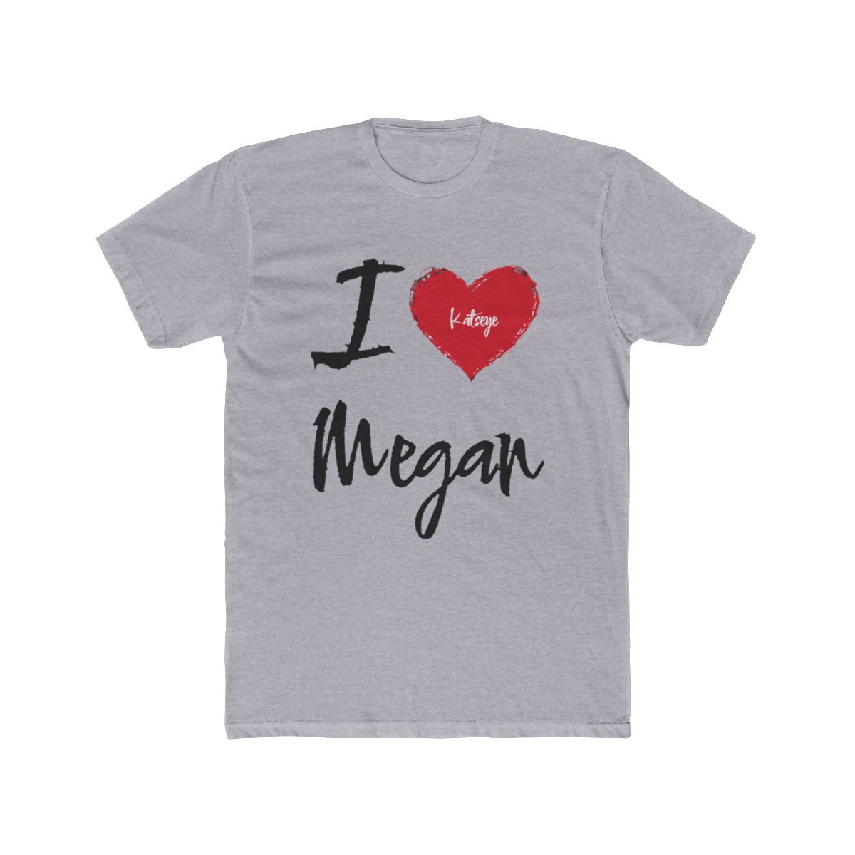 I HEART KATSEYE MEGAN T Shirt - alternate angle 3, merchandise