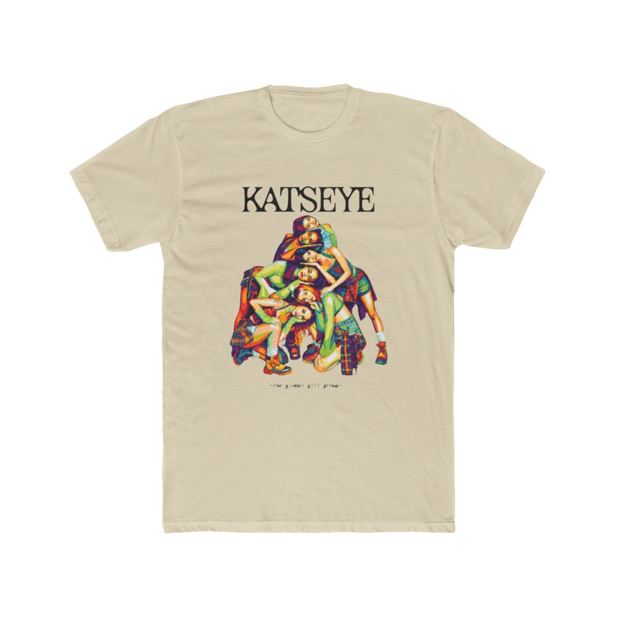 Katseye 11 pop art T Shirt - alternate angle 4, merchandise