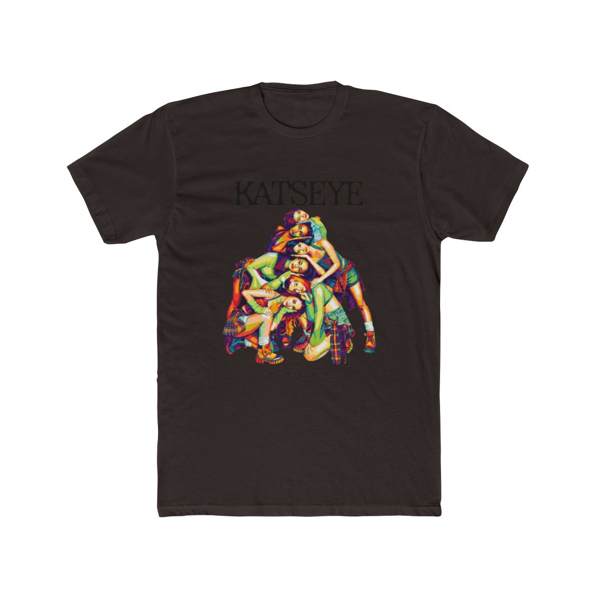 Katseye 11 pop art T Shirt - alternate angle 3, merchandise