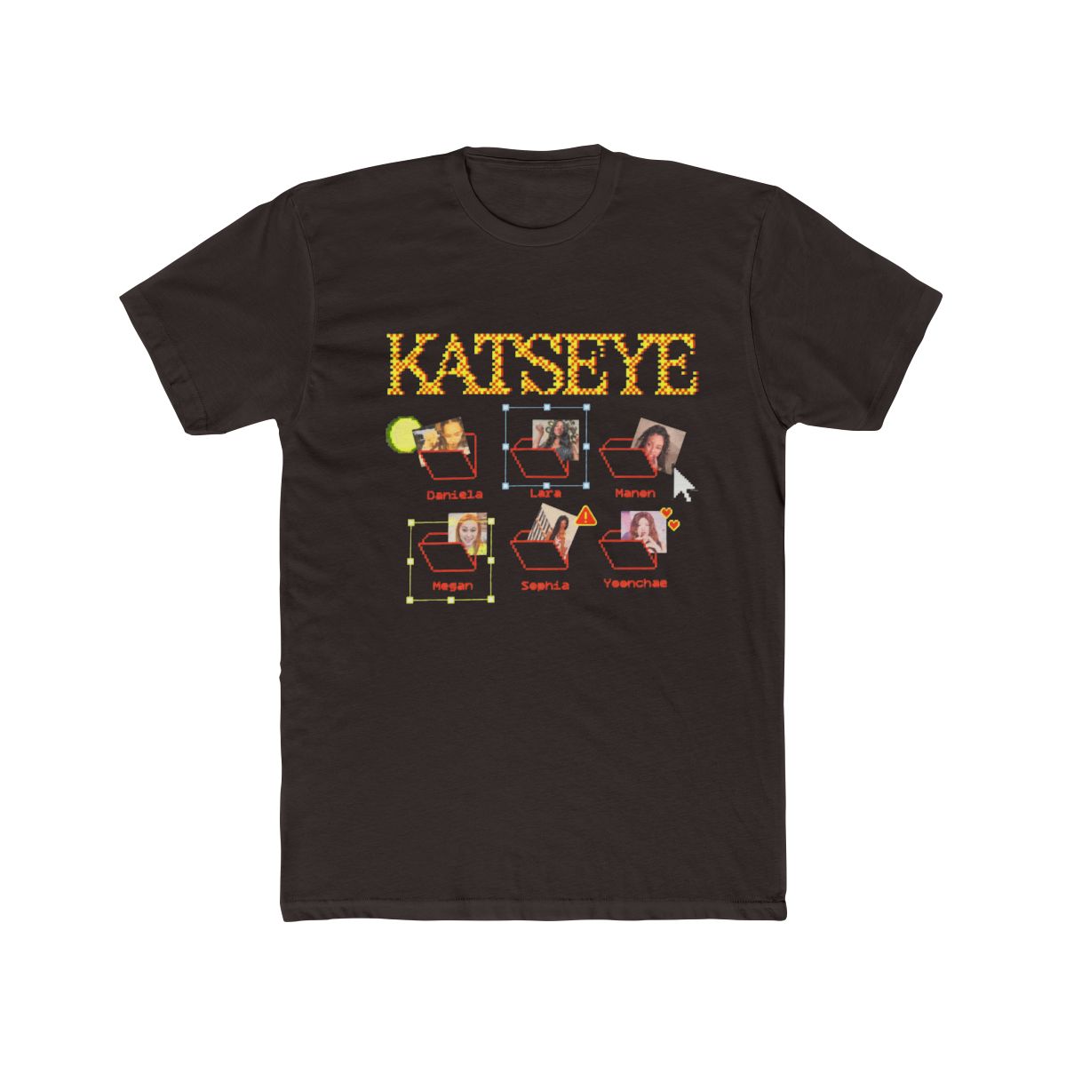 Katseye - Internet Girl T Shirt - alternate angle 3, merchandise