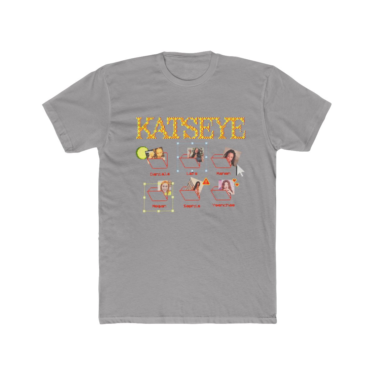 Katseye - Internet Girl T Shirt - alternate angle 2, merchandise