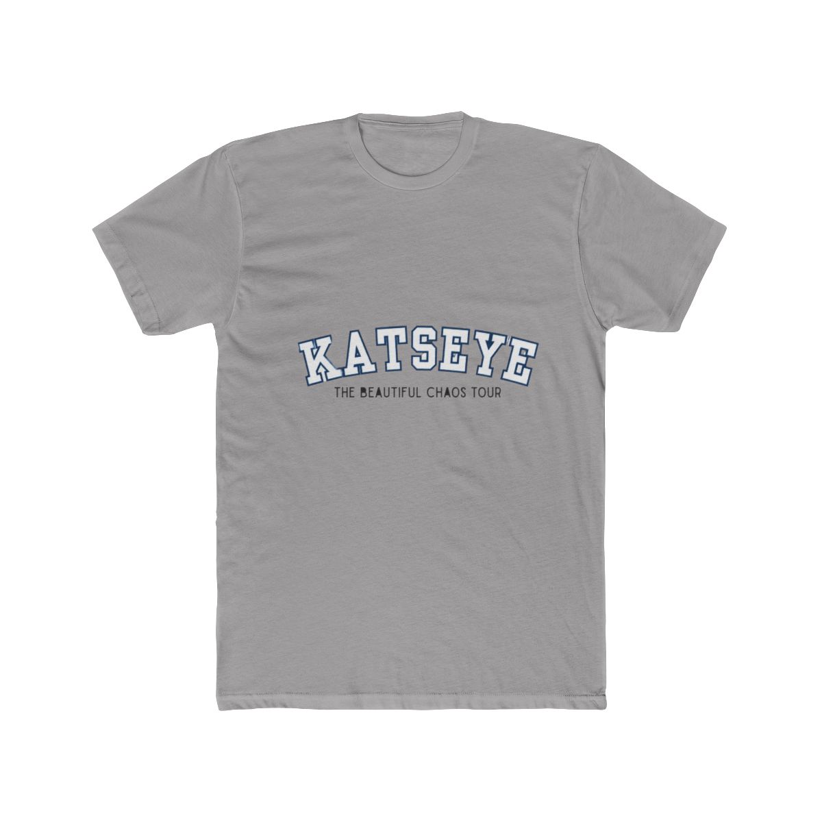 Katseye The Beautiful Chaos Tour Varsity Font Design T Shirt