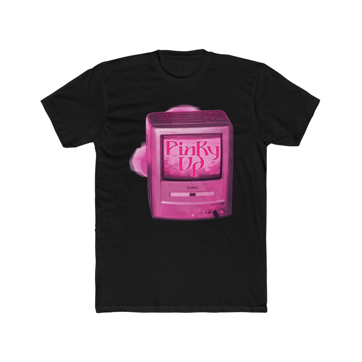 KATSEYE PINKY UP TV T Shirt - alternate angle 3, merchandise